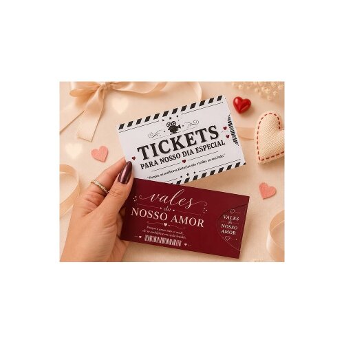 Kit Digital TICKETS DIA DOS NAMORADOS 2 ARTES tita