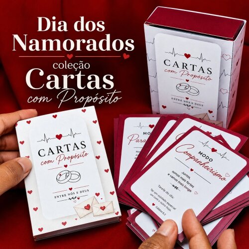 Dia dos namorados - coleção arquivo cartas com proposito