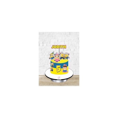 Topo de Bolo Minions 05
