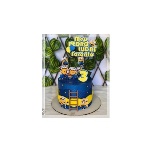 Topo de Bolo Minions 06
