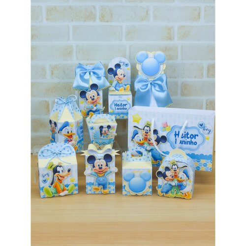 Arquivo de Corte 105- Kit Festa Mickey Baby