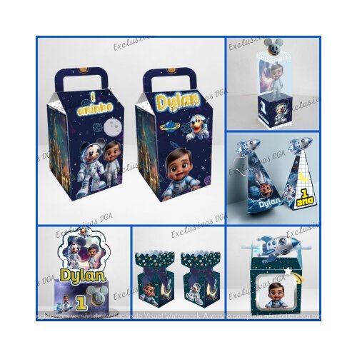 Arquivo de Corte Mickey Astronauta 01