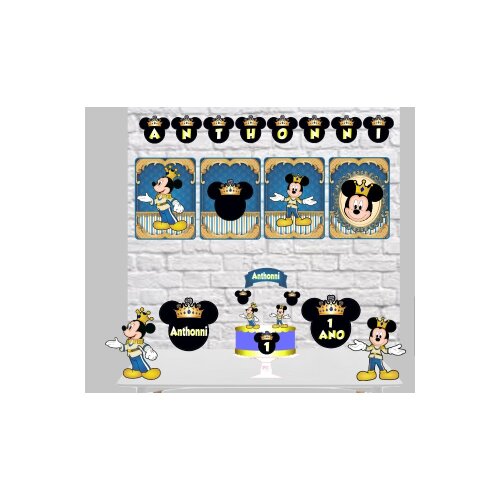 Arquivo de Corte Mickey Realeza 03