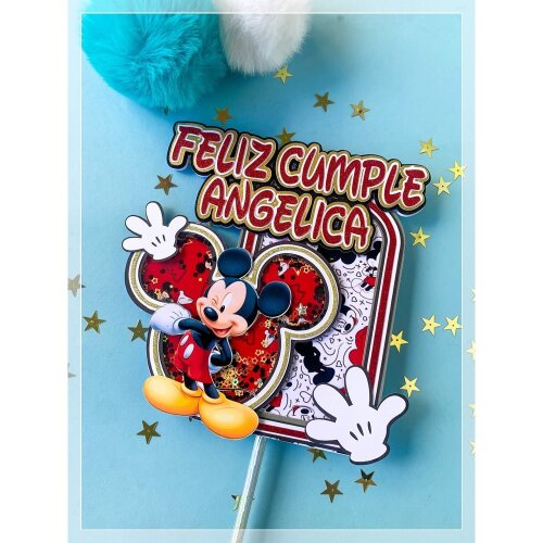 Topo de Bolo Mickey 06