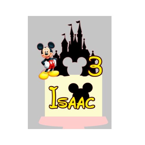 Topo de Bolo Mickey 11
