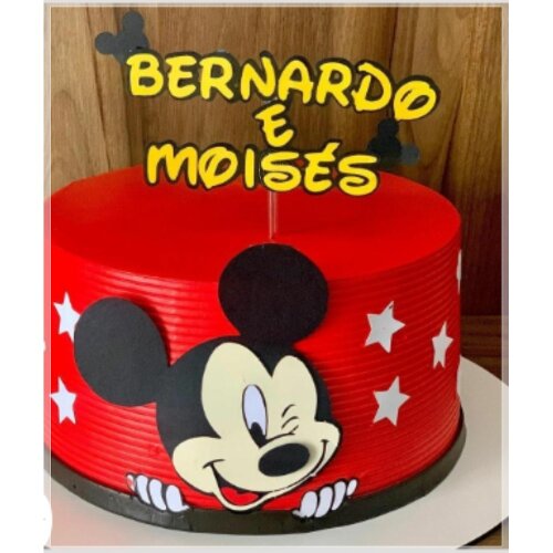 Topo de Bolo Mickey 18