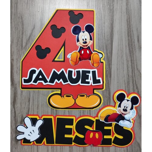 Topo de Bolo Mickey 22