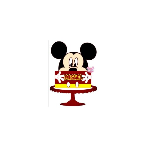 Topo de Bolo Mickey 27