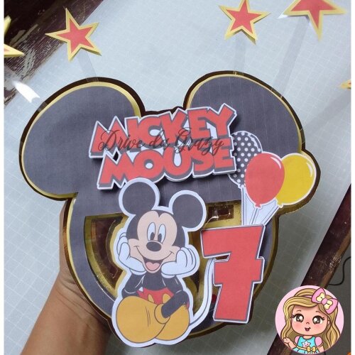 Topo de Bolo Mickey 37