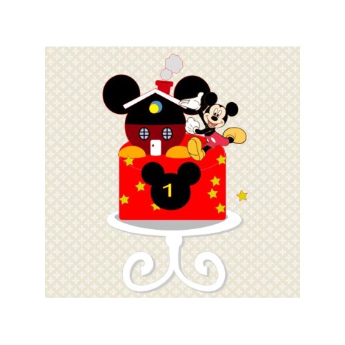Topo de Bolo Mickey 39