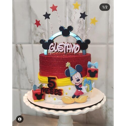 Topo de Bolo Mickey 46