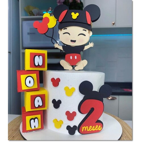 Topo de Bolo Mickey 48