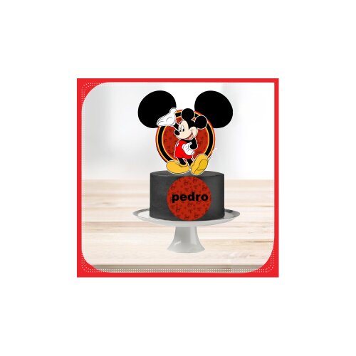 Topo de Bolo Mickey 51