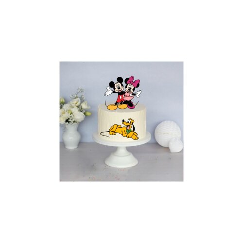 Topo de Bolo Mickey e Minnie 04