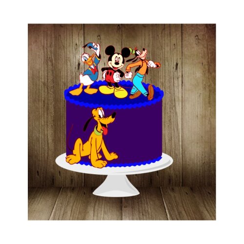 Topo de Bolo Mickey e Sua Turma 03