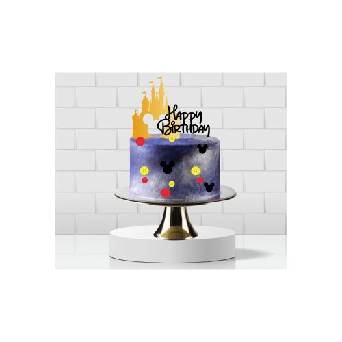 Topo de Bolo Mickey Realeza 04
