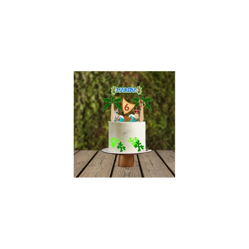 Topo de bolo Moana 41 para imprimir
