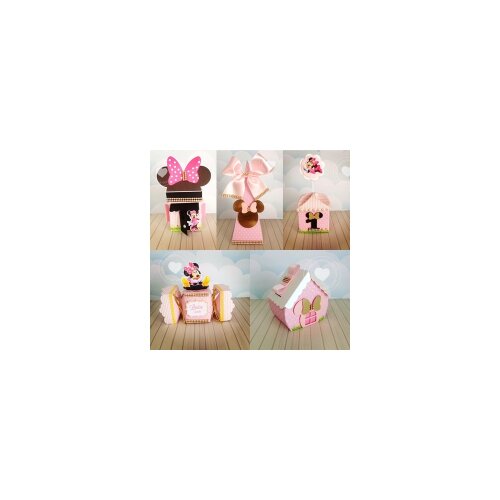 Kit festas Minnie 07 para imprimir