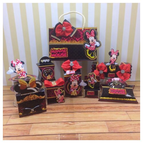 Kit festas Minnie 13 para imprimir