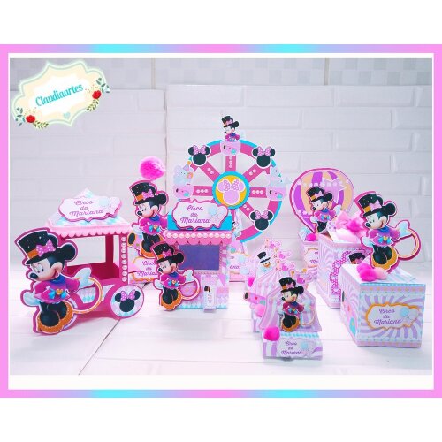 Kit festas Minnie 14 para imprimir