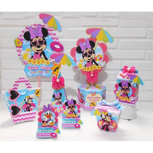 Kit festas Minnie 15 para imprimir