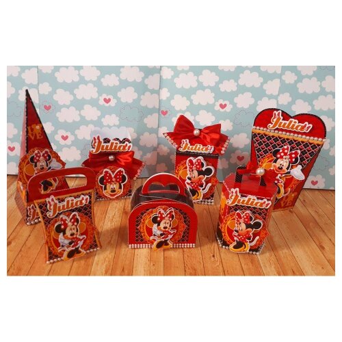 Kit festas Minnie 25 para imprimir