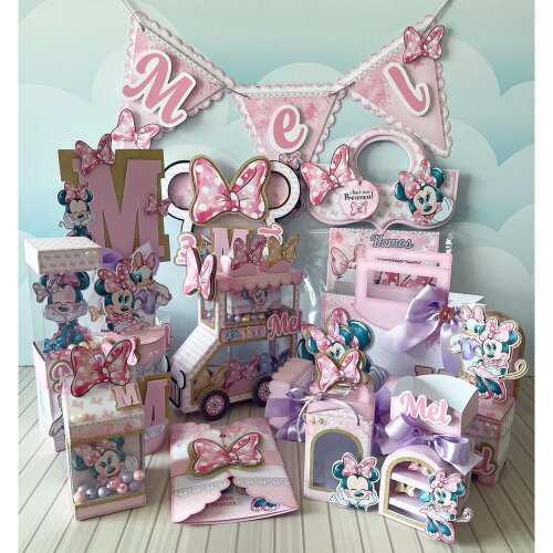Kit festas Minnie 46 para imprimir