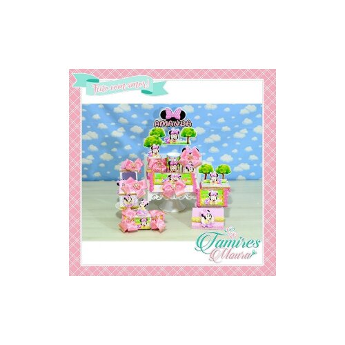 Kit festas Minnie 52 para imprimir