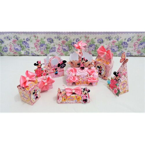 Kit festas Minnie 55 para imprimir