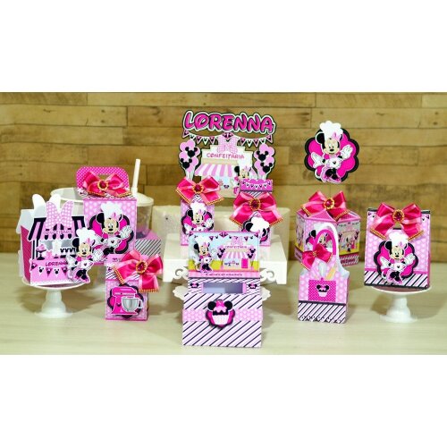 Kit festas Minnie 56 para imprimir