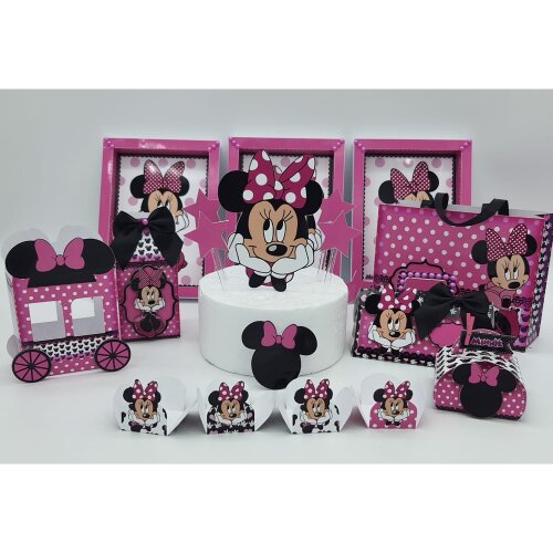 Kit festas Minnie 57 para imprimir