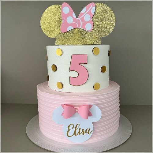 Topo de Bolo Minnie 08