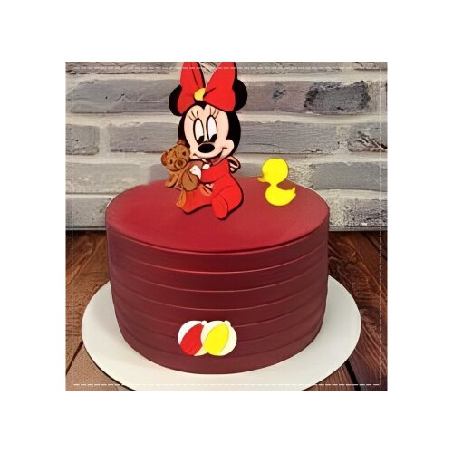 Topo de Bolo Minnie Baby 10