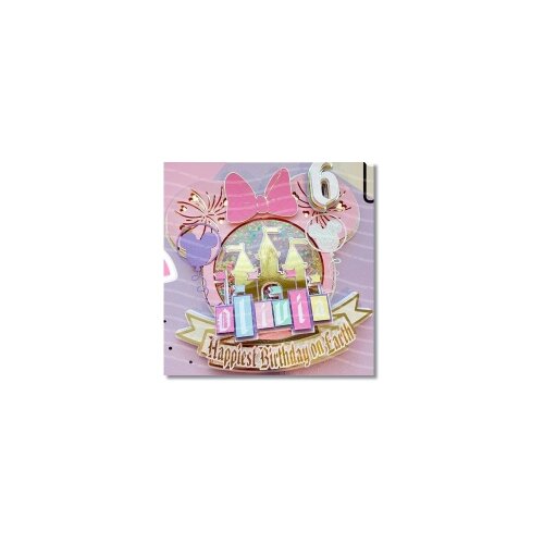 Topo de Bolo Minnie Rosa 38