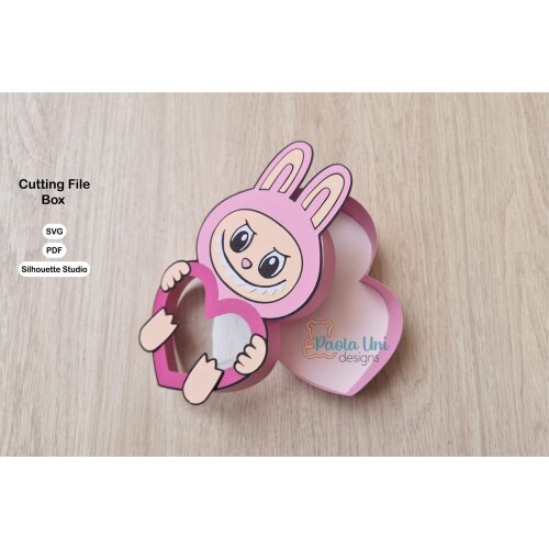 Arquivo de Corte Caixa Labubu 002