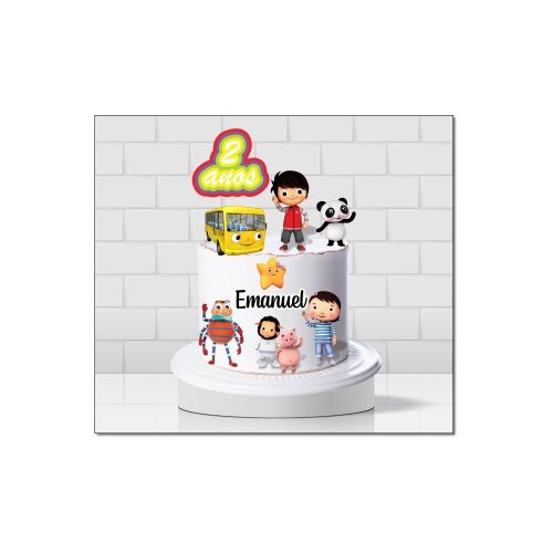 Topo de Bolo Little Baby 01