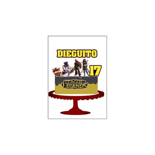Topo de Bolo League of Legends 02