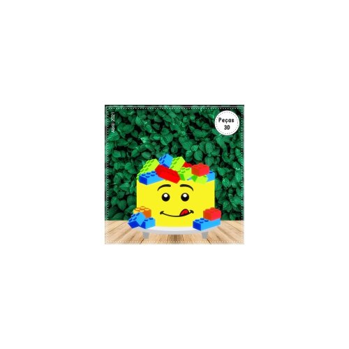 Topo de Bolo Lego 04