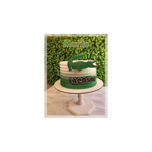 Topo de Bolo Lacoste 01