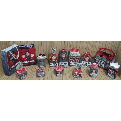 Arquivo de Corte La Casa de Papel 01