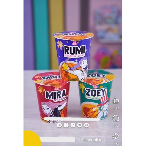 Arquivo de corte ETIQUETA RAMEN HUNTRYX