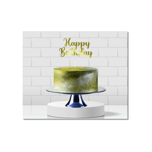 Topo de Bolo Happy Birthday 109   para imprimir