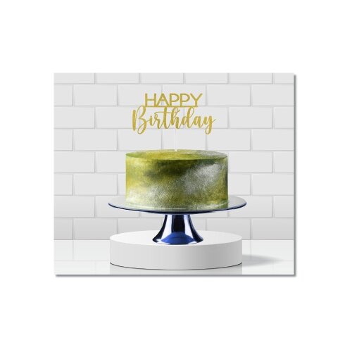 Topo de Bolo Happy Birthday 114   para imprimir