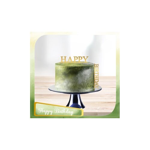 Topo de Bolo Happy Birthday 17   para imprimir