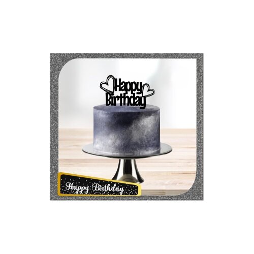 Topo de Bolo Happy Birthday 19   para imprimir