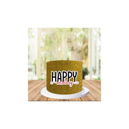 Topo de Bolo Happy Birthday 95   para imprimir