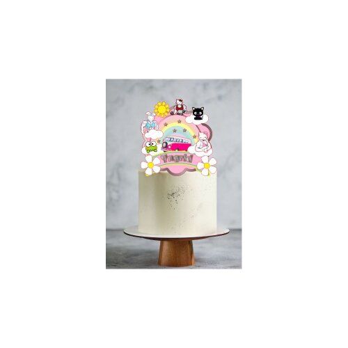 Topo de Bolo Hello Kitty para imprimir 05