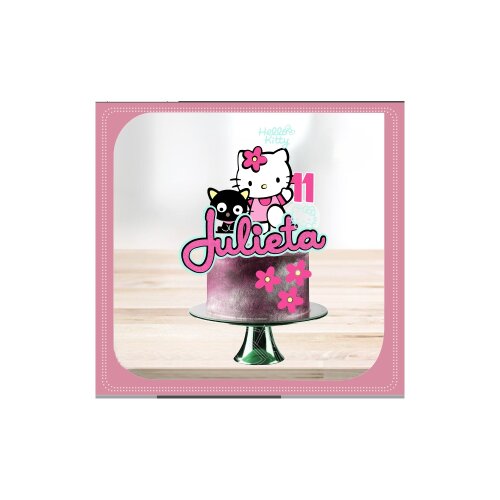 Topo de Bolo Hello Kitty para imprimir 25
