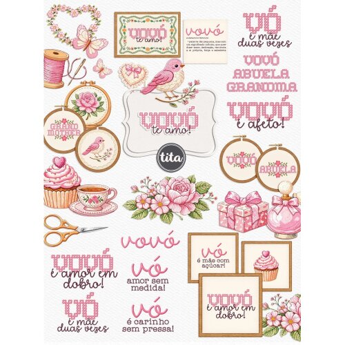 22- Kit Elementos Avós Especial - DIA DOS AVÓS