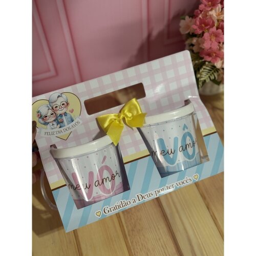CANECA ACRÍLICA COM CINTA
